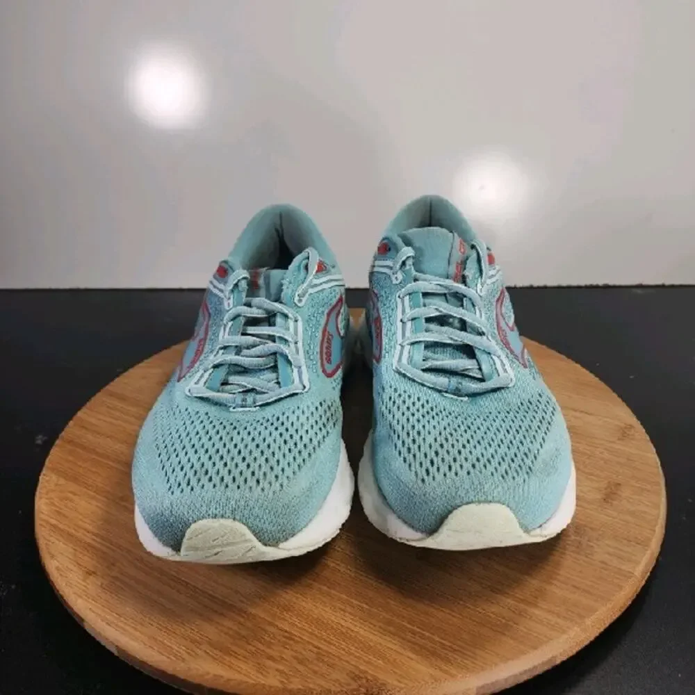 Womens Brooks Ariel GTS Low Sz 9 008930 Blue Red Running Athletic Sneakers Shoes